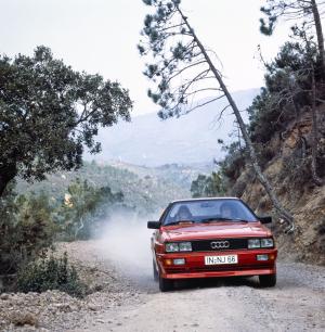 Audi Quattro 1980 года  (WW)
